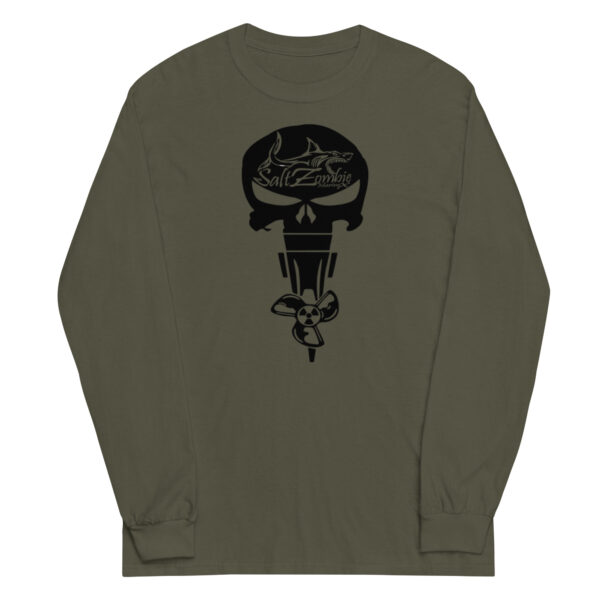 saltzombie marine x  Long Sleeve Shirt - Image 3