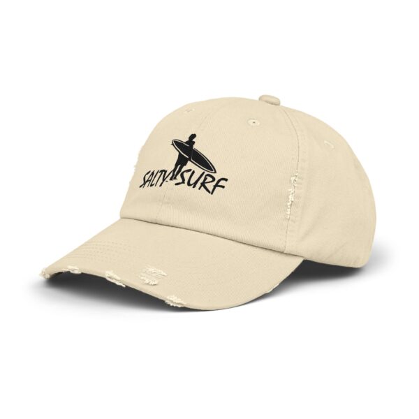 salty surf Unisex Distressed Cap - Image 2